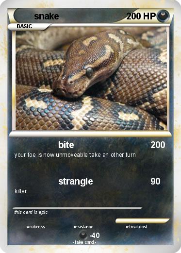 Pokemon snake