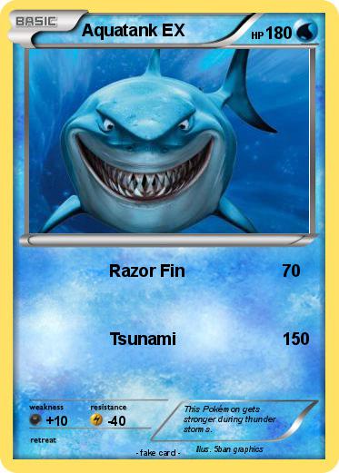 Pokemon Aquatank EX