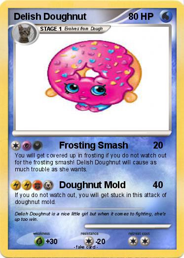 Pokemon Delish Doughnut