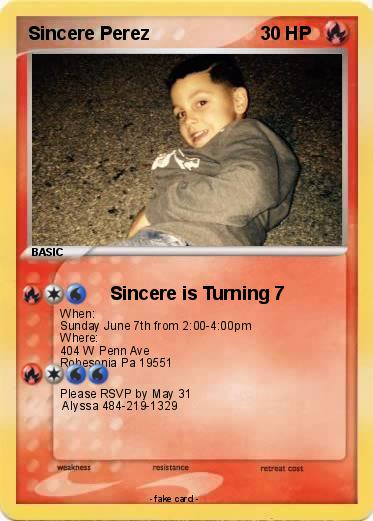 Pokemon Sincere Perez