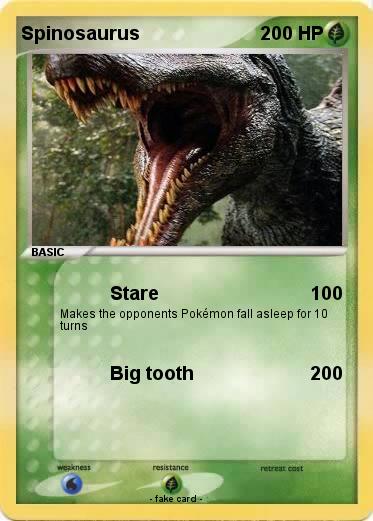 Pokemon Spinosaurus