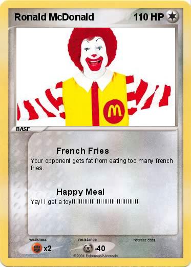 Pokemon Ronald McDonald