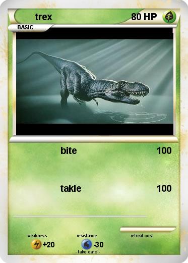 Pokemon trex