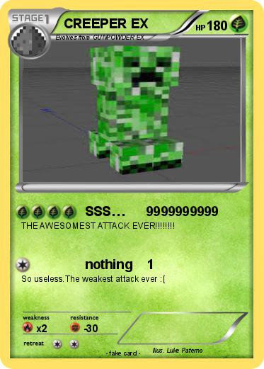 Pokemon CREEPER EX