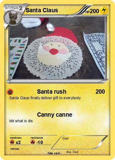 Pokemon Santa Claus