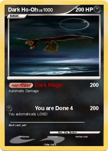 Pokemon Dark Ho-Oh