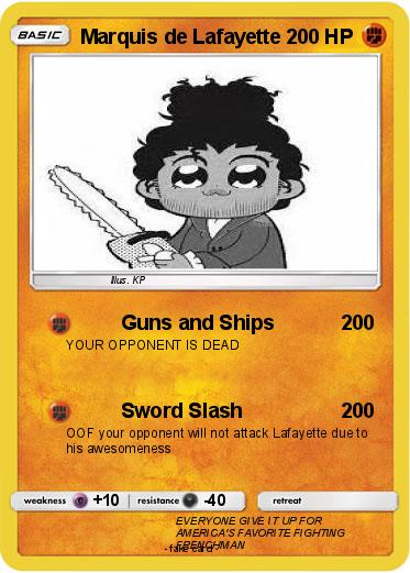 Pokemon Marquis de Lafayette