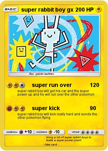Pokemon super rabbit boy gx Pokemon super rabbit boy gx