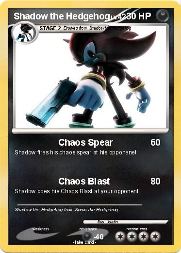Pokemon Shadow the Hedgehog
