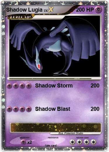 Pokemon Shadow Lugia