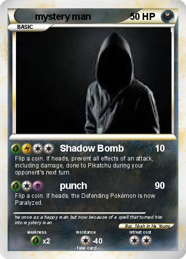 Pokemon mystery man