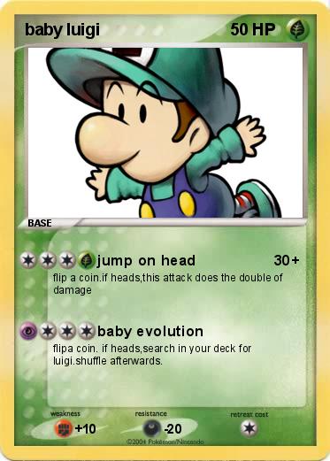 Pokemon baby luigi