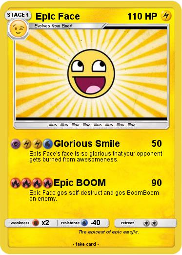 Pokemon Epic Face