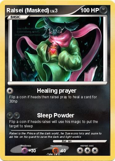 Pokemon Ralsei (Masked)