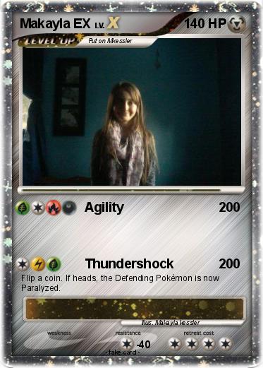 Pokemon Makayla EX