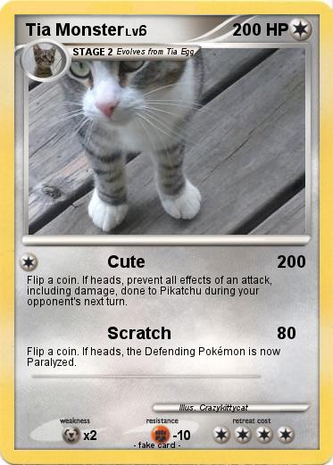 Pokemon Tia Monster