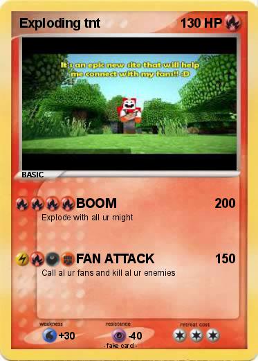 Pokemon Exploding tnt