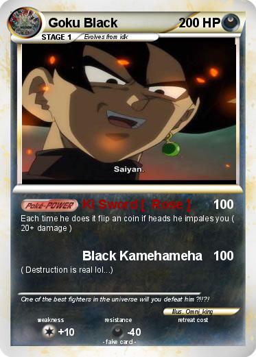 Pokemon Goku Black