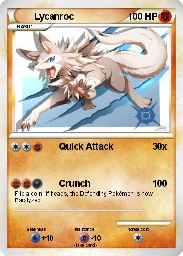 Pokemon Lycanroc