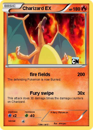 Pokemon Charizard EX