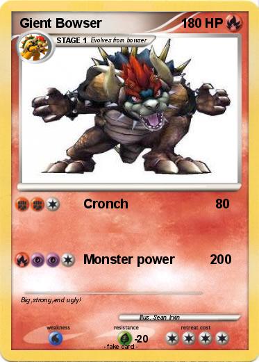Pokemon Gient Bowser