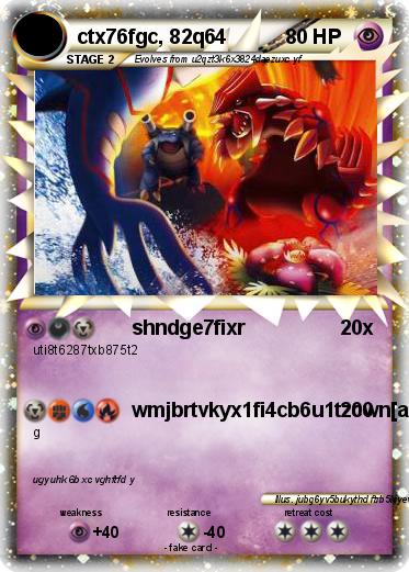 Pokemon ctx76fgc, 82q64