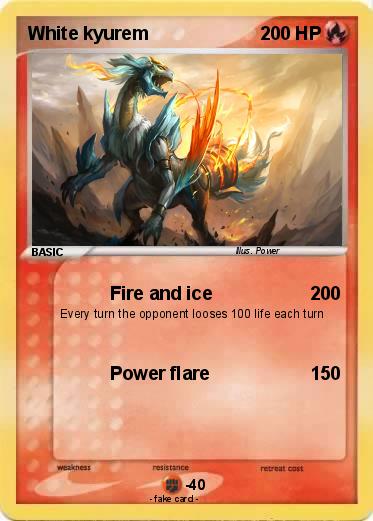 Pokemon White kyurem