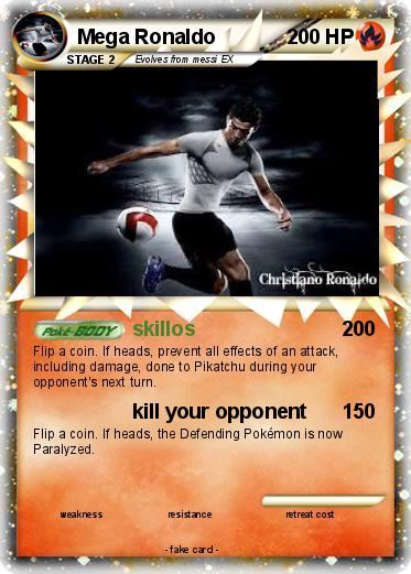 Pokemon Mega Ronaldo