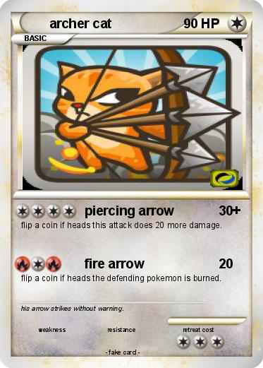 Pokemon archer cat