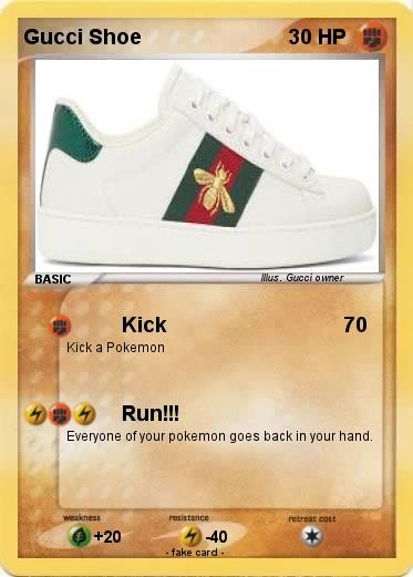 Pokemon Gucci Shoe