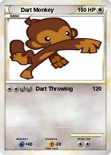 Pokemon Dart Monkey