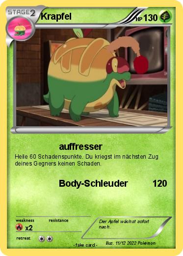 Pokemon Krapfel