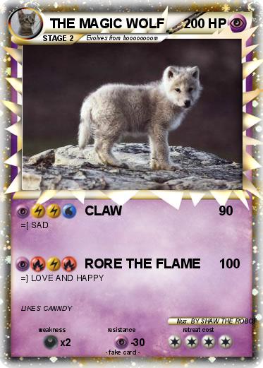 Pokemon THE MAGIC WOLF