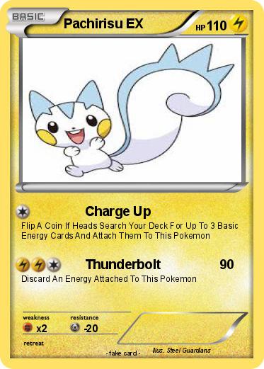 Pokemon Pachirisu EX