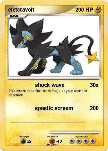 Pokemon eletctavolt