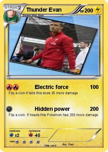 Pokemon Thunder Evan