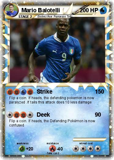 Pokemon Mario Balotelli
