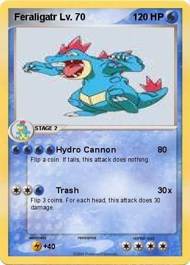 Pokemon Feraligatr Lv. 70