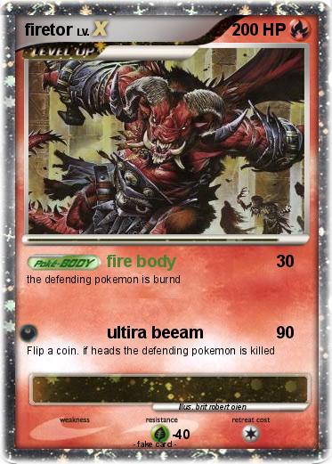 Pokemon firetor