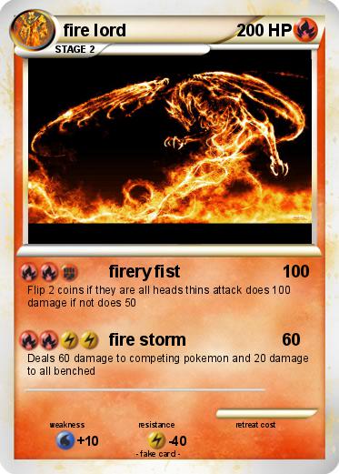 Pokemon fire lord