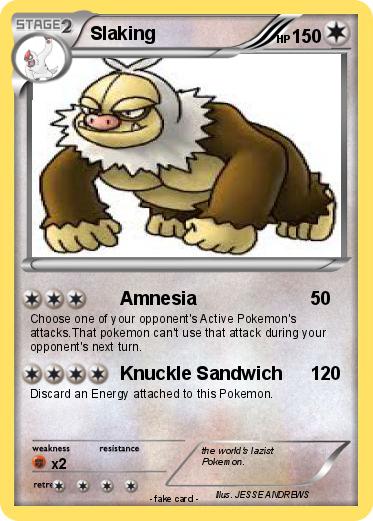 Pokemon Slaking