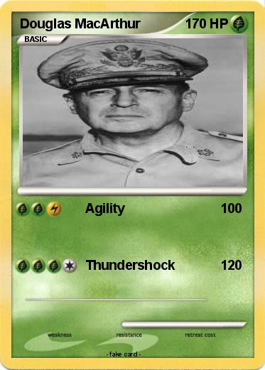 Pokemon Douglas MacArthur