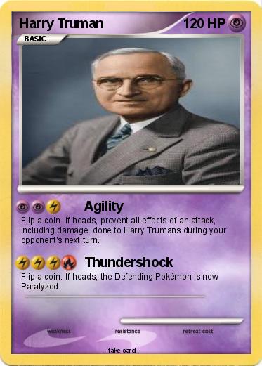 Pokemon Harry Truman