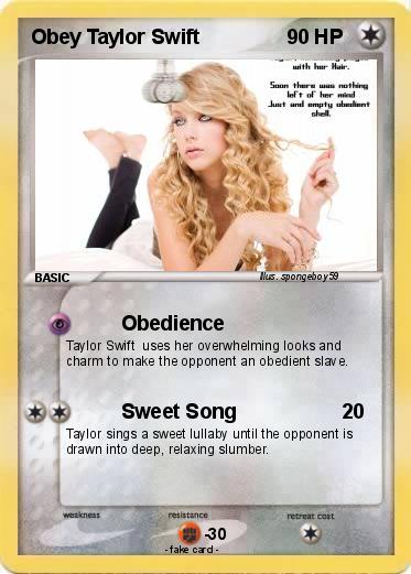 Pokemon Obey Taylor Swift