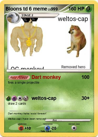 Pokemon Bloons td 6 meme