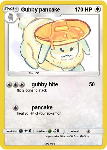 Pokemon Gubby pancake
