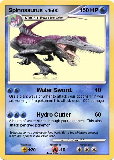 Pokemon Spinosaurus