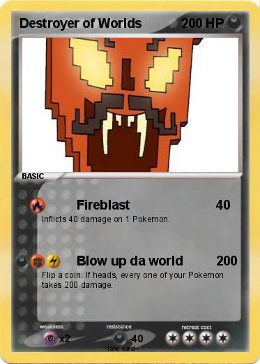 Pokemon Destroyer of Worlds