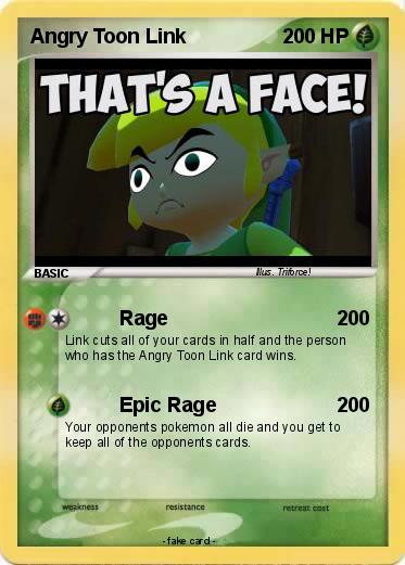 Pokemon Angry Toon Link