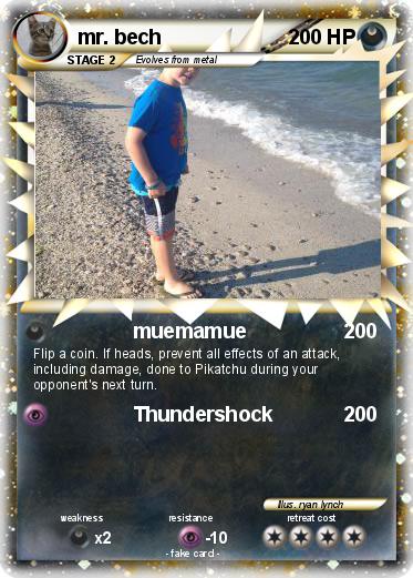 Pokemon mr. bech
